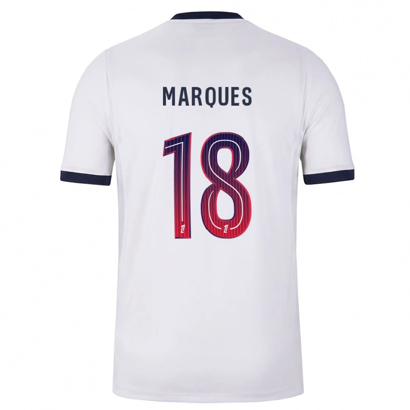 Danxen Damen Daniel Marques #18 Weiß Schwarz Rot Auswärtstrikot Trikot 2026/27 T-Shirt Österreich