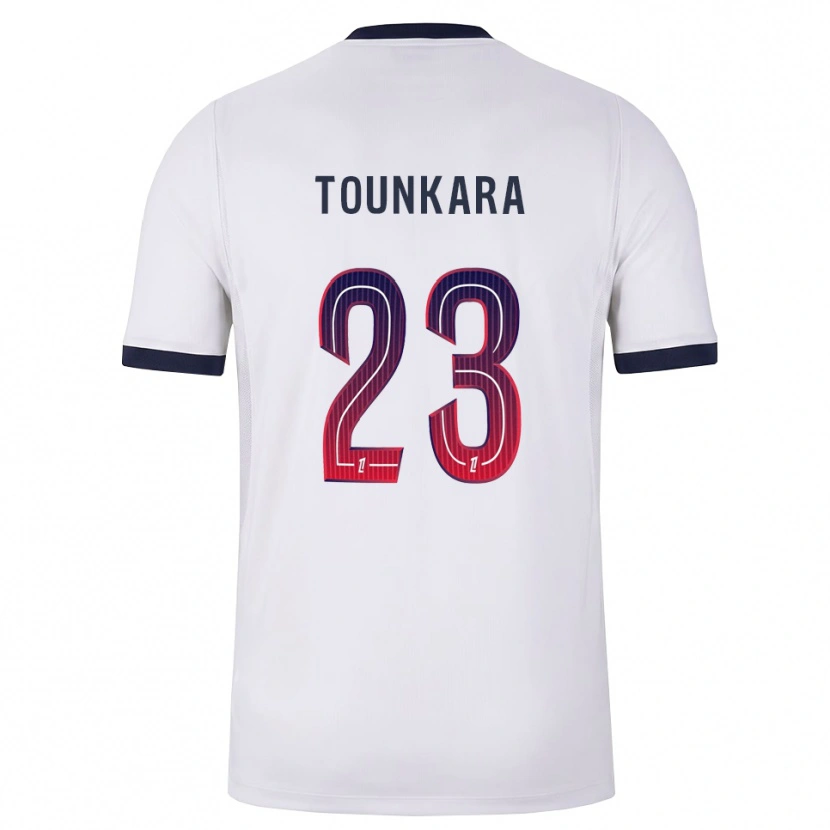 Danxen Damen Aïssatou Tounkara #23 Weiß Schwarz Rot Auswärtstrikot Trikot 2026/27 T-Shirt Österreich