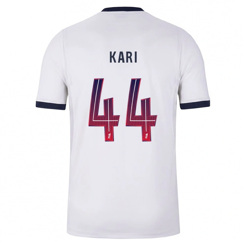 Danxen Damen Ayman Kari #44 Weiß Schwarz Rot Auswärtstrikot Trikot 2026/27 T-Shirt Österreich