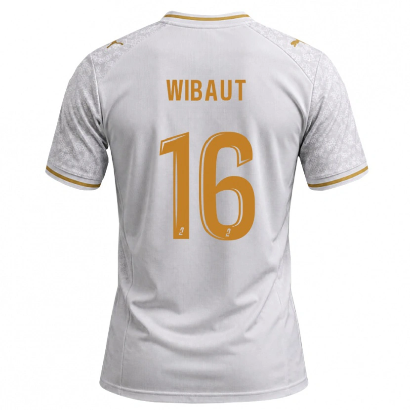 Danxen Damen Clara Wibaut #16 Weiß Grau Goldrute Auswärtstrikot Trikot 2026/27 T-Shirt Österreich