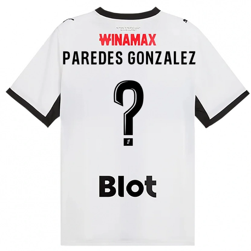 Danxen Damen Maxime Paredes Gonzalez #0 Schwarz Weiß Rot Auswärtstrikot Trikot 2026/27 T-Shirt Österreich