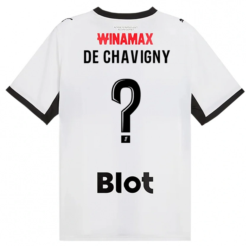 Danxen Damen Melric De Chavigny #0 Schwarz Weiß Rot Auswärtstrikot Trikot 2026/27 T-Shirt Österreich