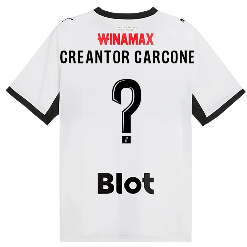 Danxen Damen Marlon Creantor Carcone #0 Schwarz Weiß Rot Auswärtstrikot Trikot 2026/27 T-Shirt Österreich
