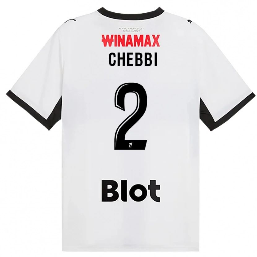 Danxen Damen Mohamed Chebbi #2 Schwarz Weiß Rot Auswärtstrikot Trikot 2026/27 T-Shirt Österreich