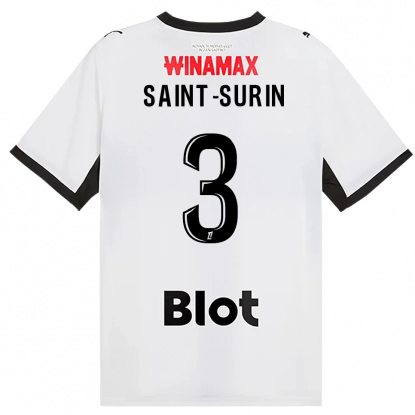 Danxen Damen Rio Saint-Surin #3 Schwarz Weiß Rot Auswärtstrikot Trikot 2026/27 T-Shirt Österreich