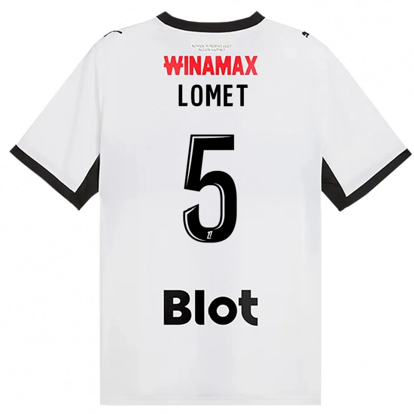 Danxen Damen Ruben Lomet #5 Schwarz Weiß Rot Auswärtstrikot Trikot 2026/27 T-Shirt Österreich