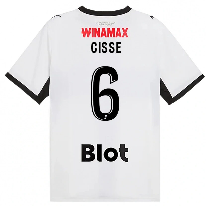 Danxen Damen Djaoui Cissé #6 Schwarz Weiß Rot Auswärtstrikot Trikot 2026/27 T-Shirt Österreich