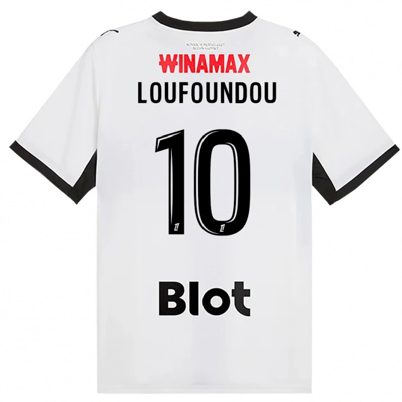 Danxen Damen Noah Loufoundou #10 Schwarz Weiß Rot Auswärtstrikot Trikot 2026/27 T-Shirt Österreich