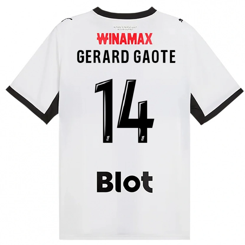 Danxen Damen Steven Gaote #14 Schwarz Weiß Rot Auswärtstrikot Trikot 2026/27 T-Shirt Österreich