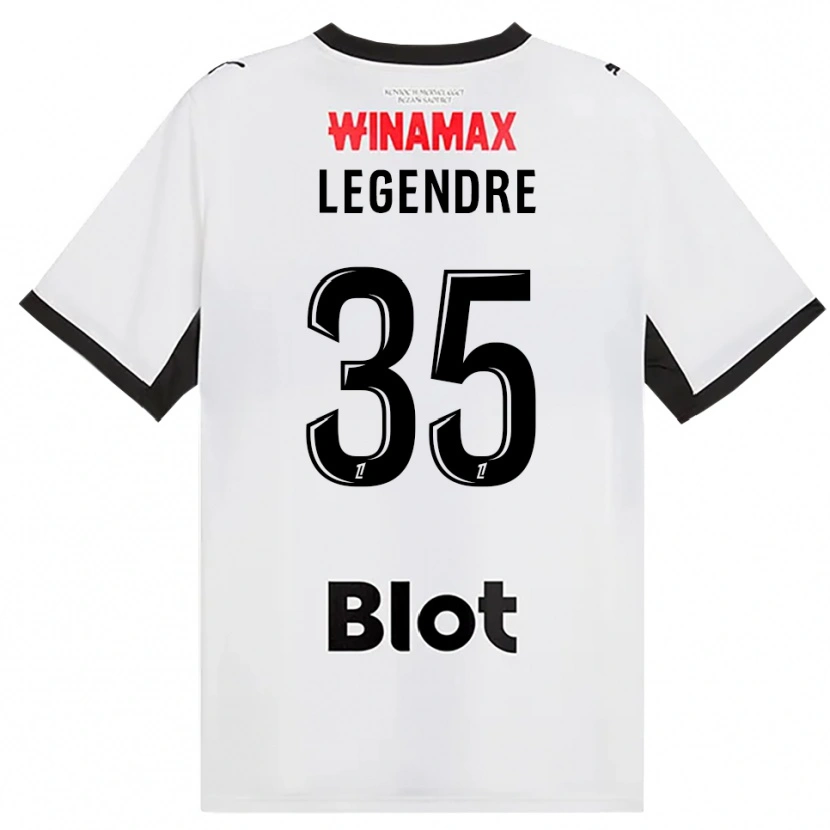 Danxen Damen Elías Legendre Quiñónez #35 Schwarz Weiß Rot Auswärtstrikot Trikot 2026/27 T-Shirt Österreich