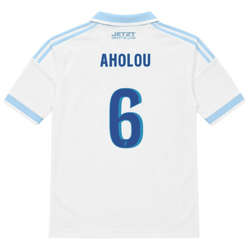 Danxen Damen Jean-Eudes Aholou #6 Hellblau Weiß Rot Auswärtstrikot Trikot 2026/27 T-Shirt Österreich