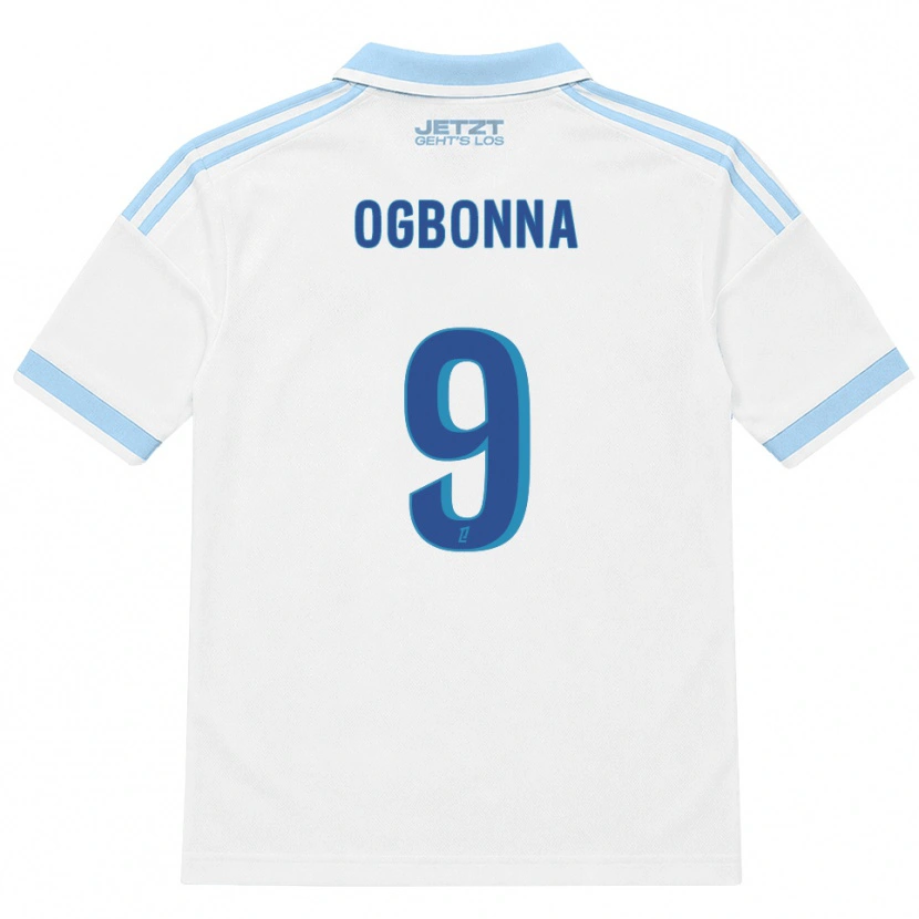 Danxen Damen Stanley Ogbonna #9 Hellblau Weiß Rot Auswärtstrikot Trikot 2026/27 T-Shirt Österreich