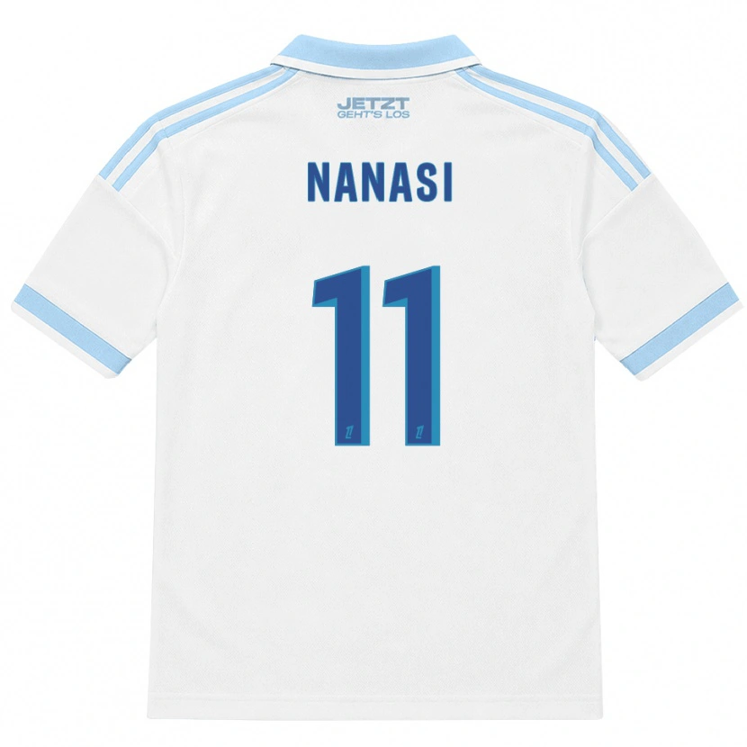 Danxen Damen Sebastian Nanasi #11 Hellblau Weiß Rot Auswärtstrikot Trikot 2026/27 T-Shirt Österreich