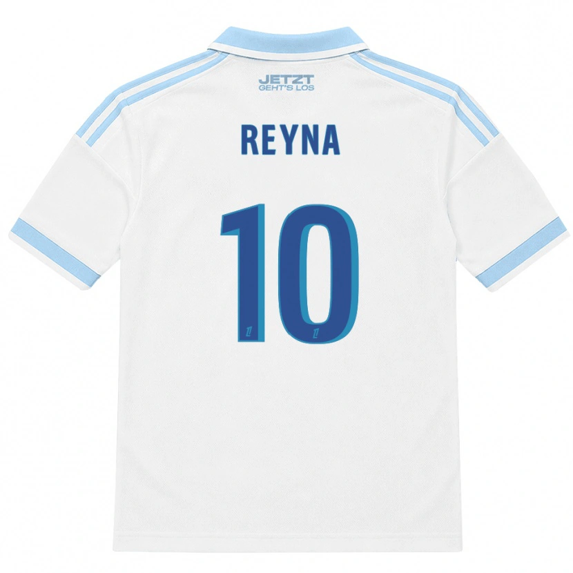 Danxen Damen Giovanni Reyna #10 Hellblau Weiß Rot Auswärtstrikot Trikot 2026/27 T-Shirt Österreich