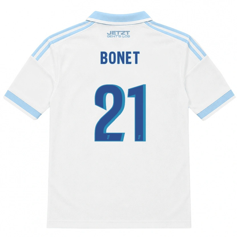 Danxen Damen Élise Bonet #21 Hellblau Weiß Rot Auswärtstrikot Trikot 2026/27 T-Shirt Österreich