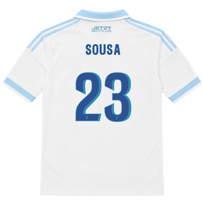 Danxen Damen Diogo Sousa #23 Hellblau Weiß Rot Auswärtstrikot Trikot 2026/27 T-Shirt Österreich