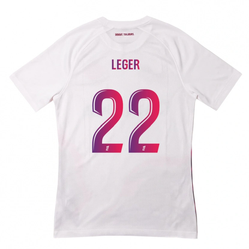 Danxen Damen Christelle Léger #22 Weiß Pink Lila Auswärtstrikot Trikot 2026/27 T-Shirt Österreich