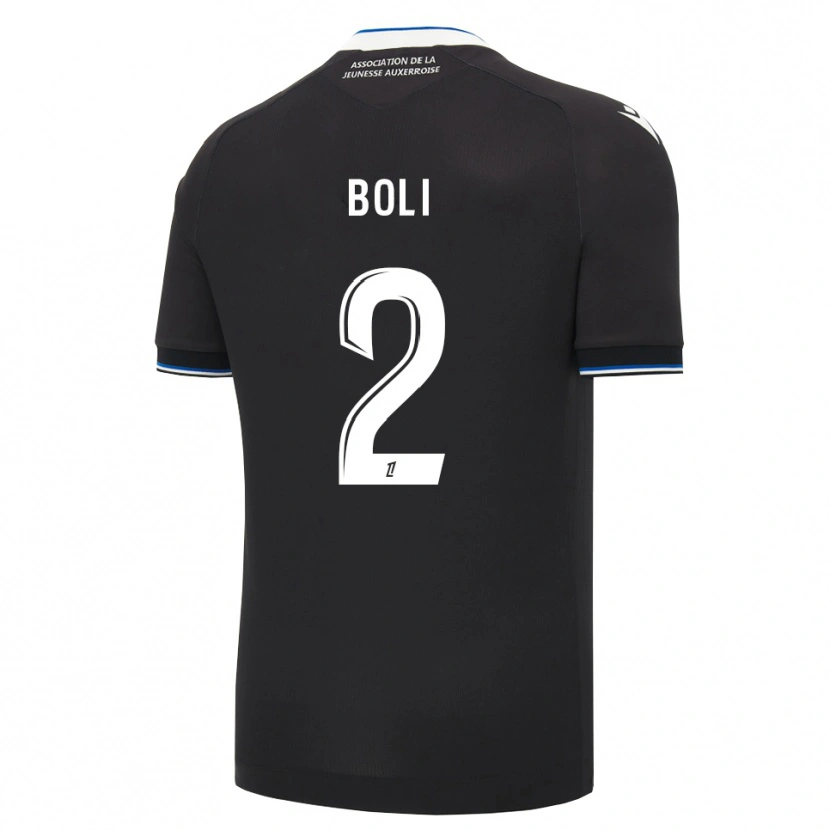 Danxen Damen Franck Boli #2 Schwarz Blau Weiß Auswärtstrikot Trikot 2026/27 T-Shirt Österreich