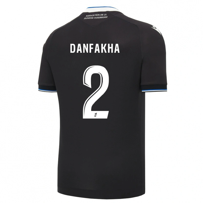Danxen Damen Salimou Danfakha #2 Schwarz Blau Weiß Auswärtstrikot Trikot 2026/27 T-Shirt Österreich