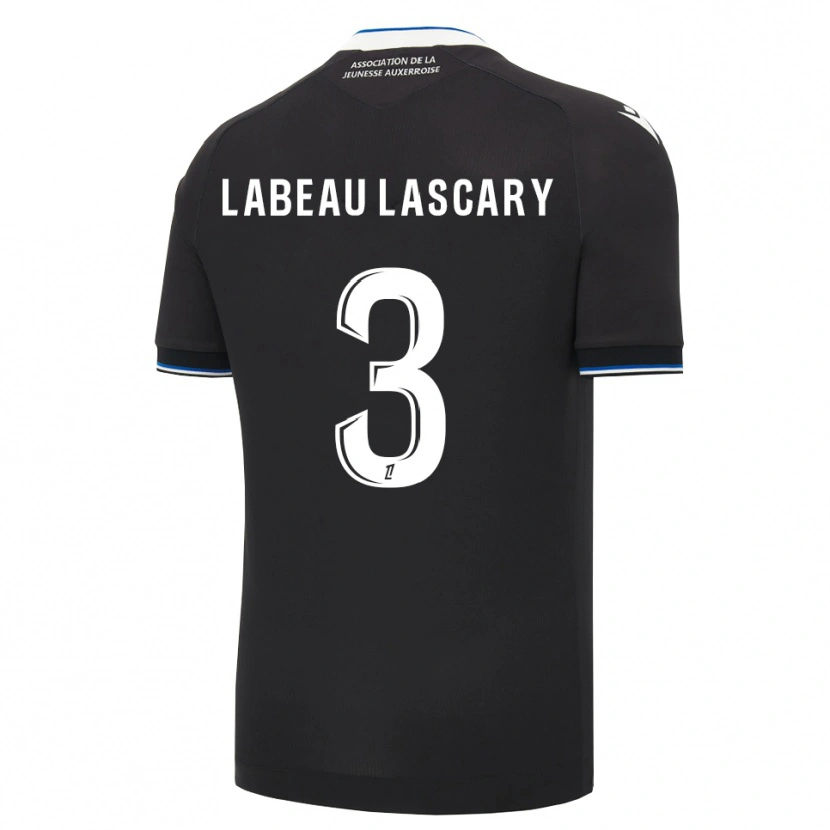 Danxen Damen Rémy Labeau Lascary #3 Schwarz Blau Weiß Auswärtstrikot Trikot 2026/27 T-Shirt Österreich