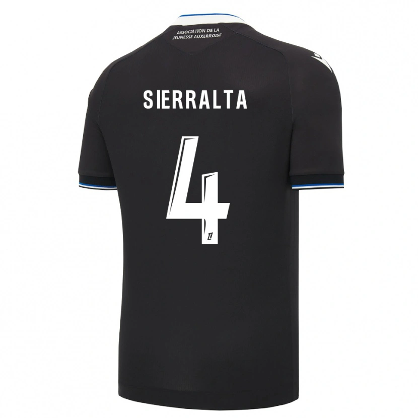 Danxen Damen Francisco Sierralta #4 Schwarz Blau Weiß Auswärtstrikot Trikot 2026/27 T-Shirt Österreich