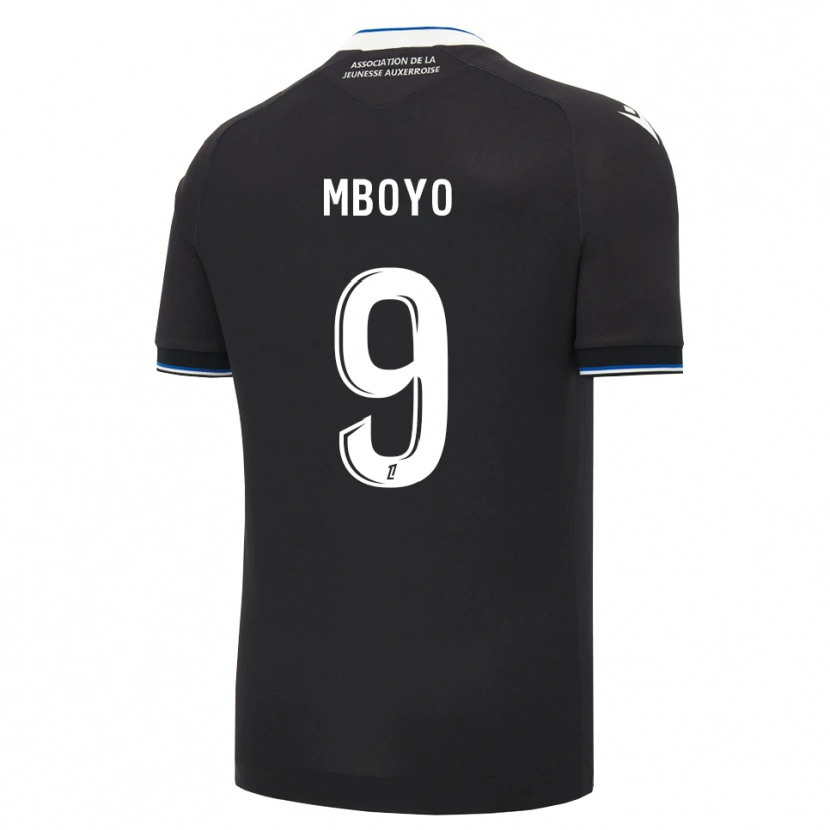 Danxen Damen Andy Mboyo #9 Schwarz Blau Weiß Auswärtstrikot Trikot 2026/27 T-Shirt Österreich
