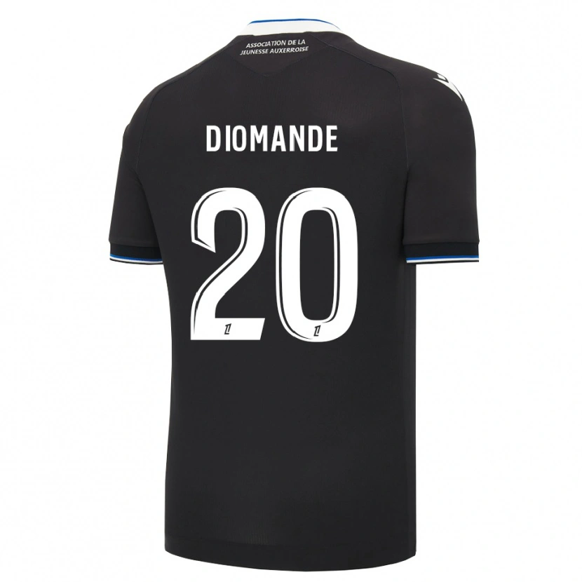 Danxen Damen Sinaly Diomandé #20 Schwarz Blau Weiß Auswärtstrikot Trikot 2026/27 T-Shirt Österreich