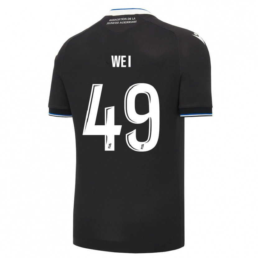 Danxen Damen Xiangxin Wei #49 Schwarz Blau Weiß Auswärtstrikot Trikot 2026/27 T-Shirt Österreich