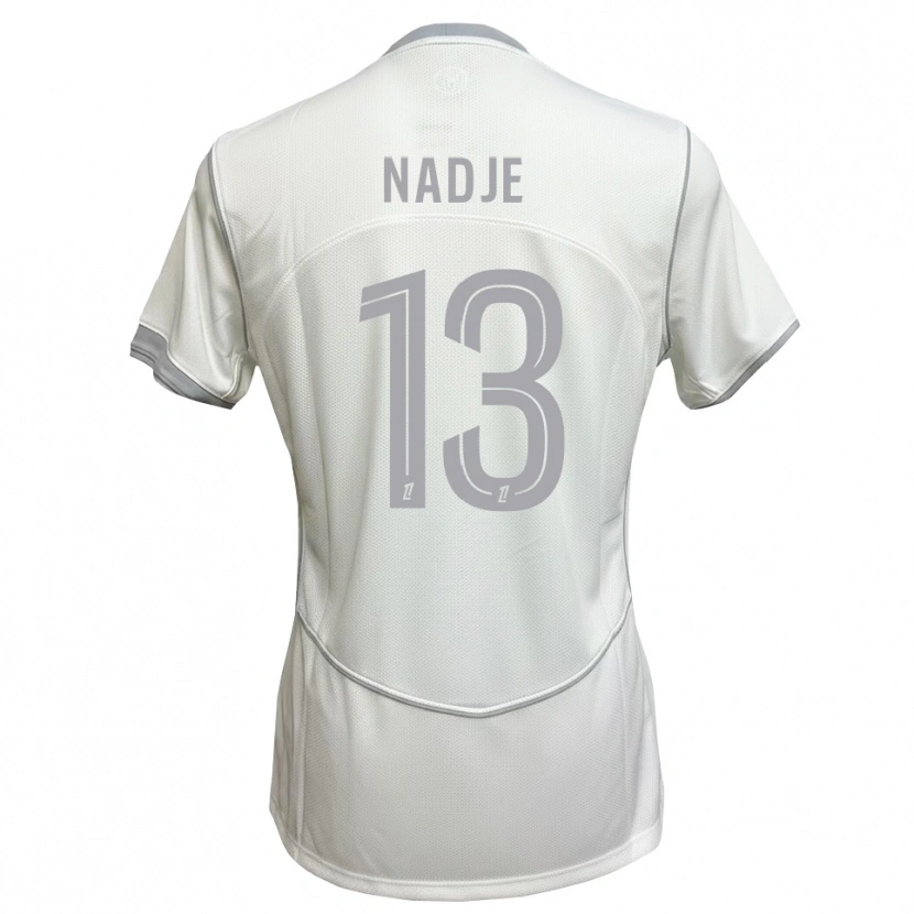 Danxen Damen Guédé Nadje #13 Weiß Grau Auswärtstrikot Trikot 2026/27 T-Shirt Österreich