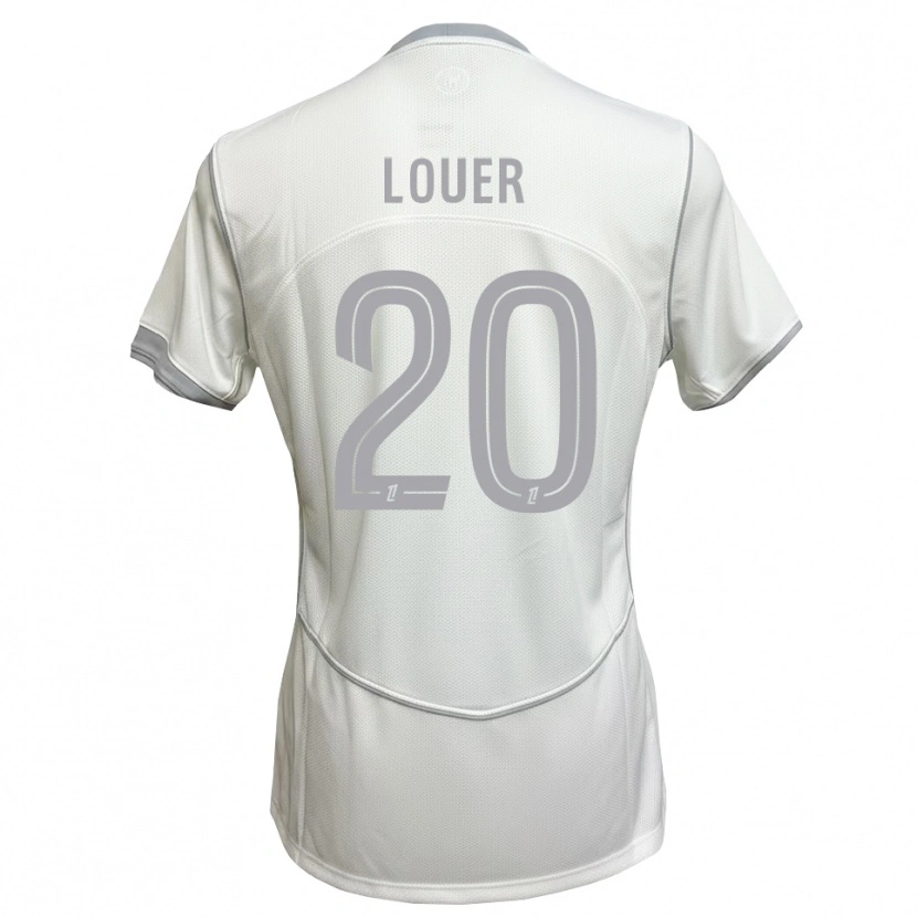 Danxen Damen Marius Louër #20 Weiß Grau Auswärtstrikot Trikot 2026/27 T-Shirt Österreich