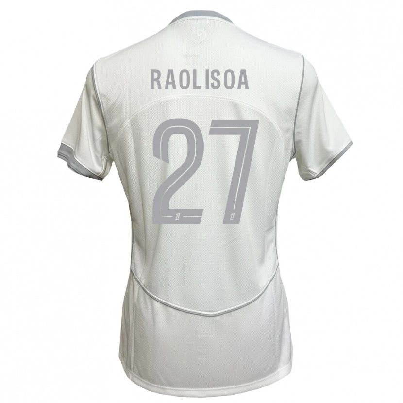 Danxen Damen Lilian Raolisoa #27 Weiß Grau Auswärtstrikot Trikot 2026/27 T-Shirt Österreich