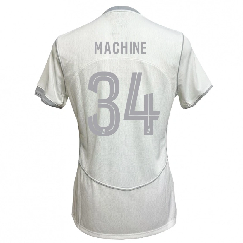 Danxen Damen Lanroy Machine #34 Weiß Grau Auswärtstrikot Trikot 2026/27 T-Shirt Österreich