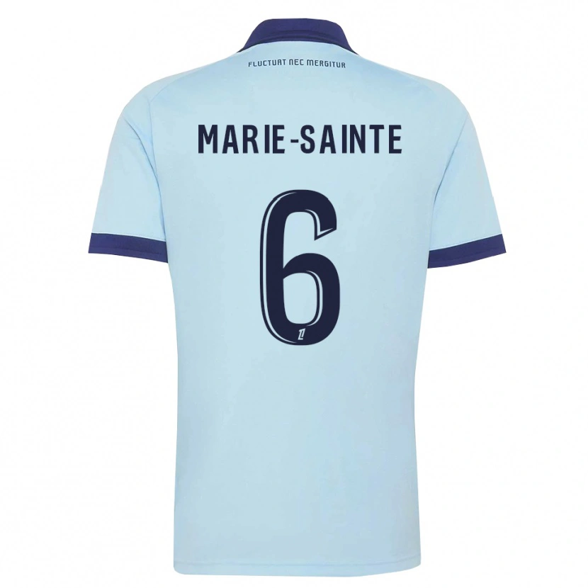Danxen Damen Andrew Marie-Sainte #6 Kornblumenblau Schwarz Auswärtstrikot Trikot 2026/27 T-Shirt Österreich