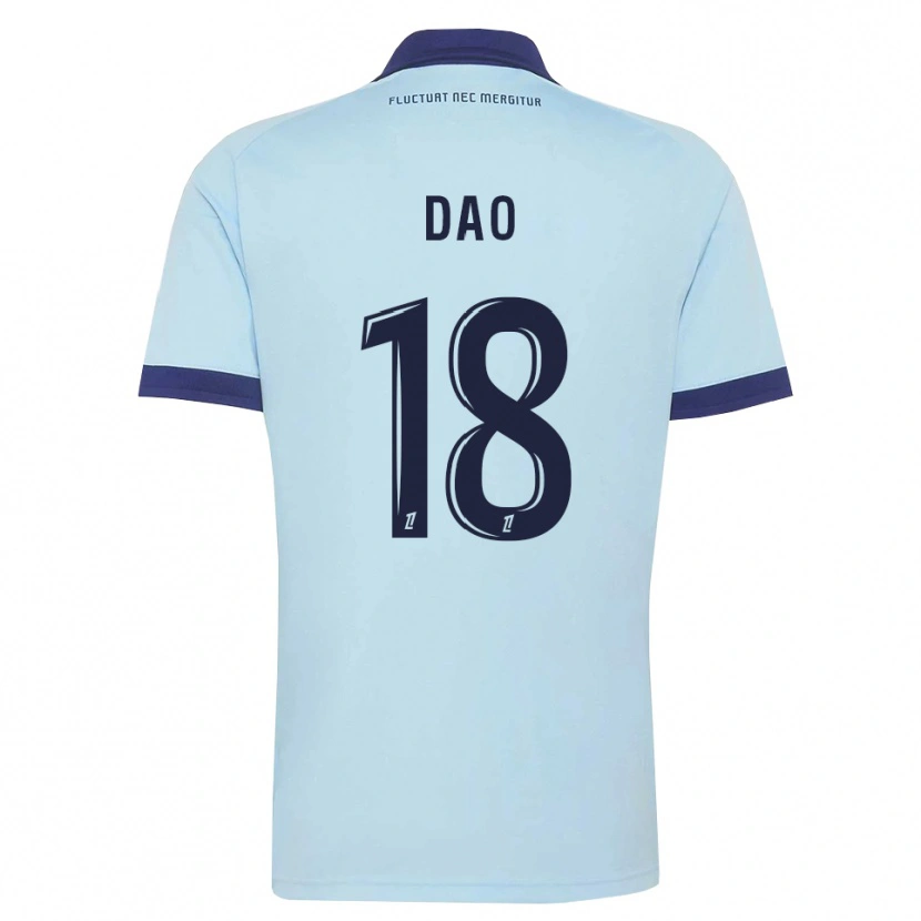 Danxen Damen Mohamed Dao #18 Kornblumenblau Schwarz Auswärtstrikot Trikot 2026/27 T-Shirt Österreich