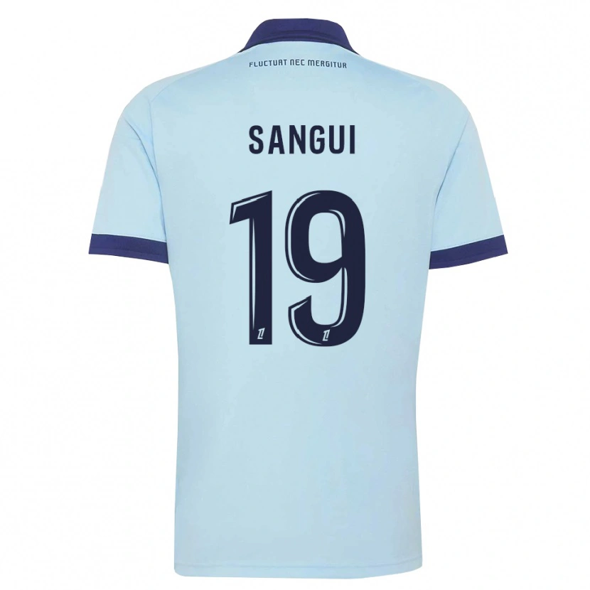 Danxen Damen Nhoa Sangui #19 Kornblumenblau Schwarz Auswärtstrikot Trikot 2026/27 T-Shirt Österreich