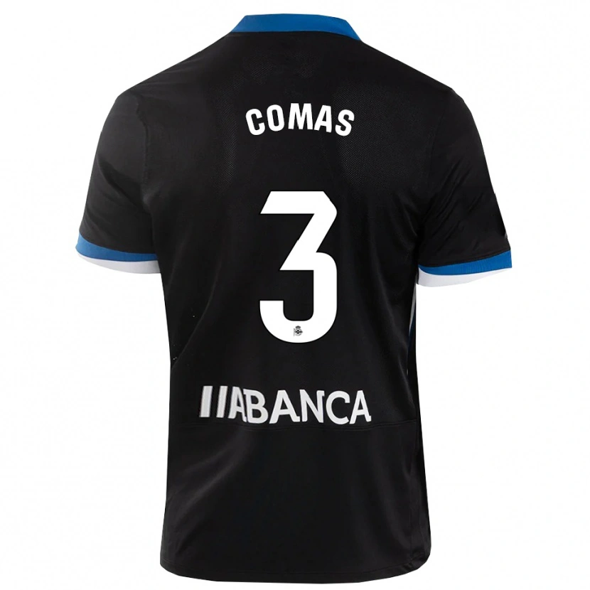 Danxen Damen Arnau Comas #3 Schwarz Blau Weiß Auswärtstrikot Trikot 2026/27 T-Shirt Österreich