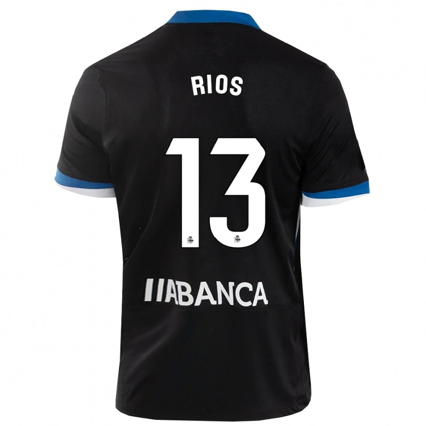 Danxen Damen Hugo Rios #13 Schwarz Blau Weiß Auswärtstrikot Trikot 2026/27 T-Shirt Österreich