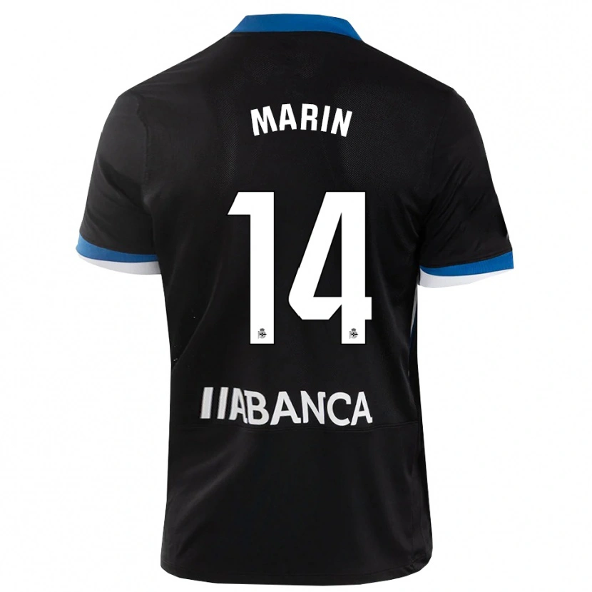 Danxen Damen Ainhoa Marín #14 Schwarz Blau Weiß Auswärtstrikot Trikot 2026/27 T-Shirt Österreich