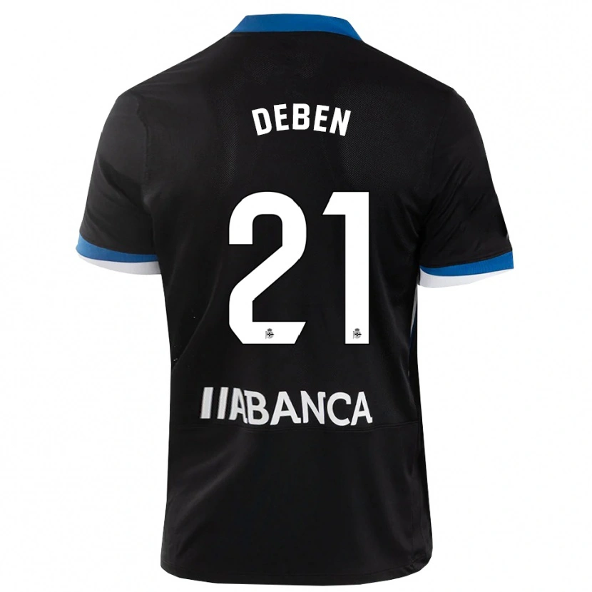 Danxen Damen Sara Debén #21 Schwarz Blau Weiß Auswärtstrikot Trikot 2026/27 T-Shirt Österreich