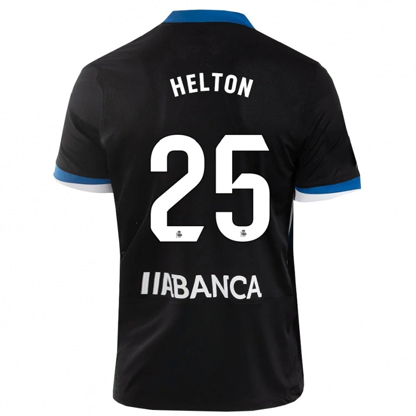 Danxen Damen Helton Leite #25 Schwarz Blau Weiß Auswärtstrikot Trikot 2026/27 T-Shirt Österreich