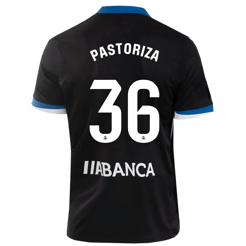 Danxen Damen Guille Pastoriza #36 Schwarz Blau Weiß Auswärtstrikot Trikot 2026/27 T-Shirt Österreich