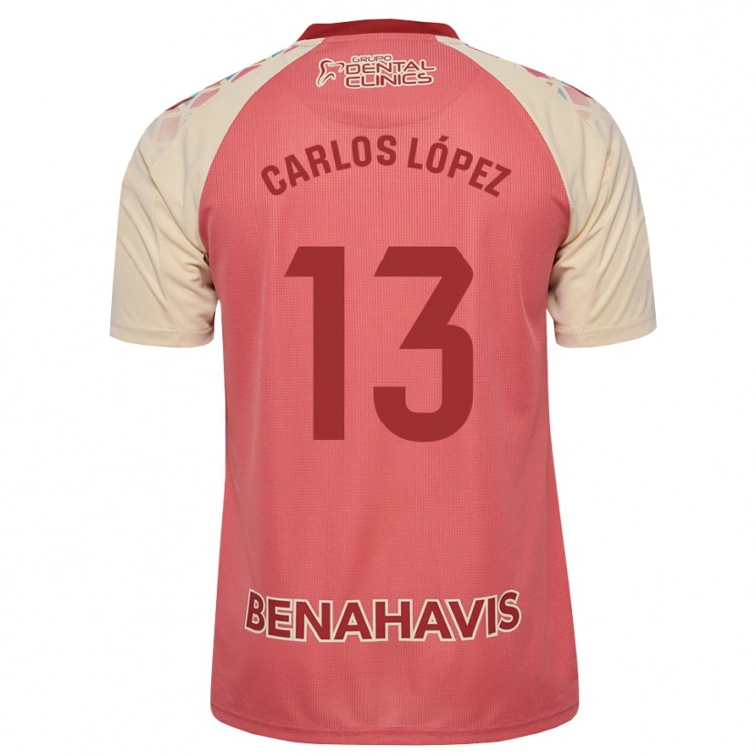 Danxen Damen Carlos López #13 Hellrosa Rot Blau Auswärtstrikot Trikot 2026/27 T-Shirt Österreich