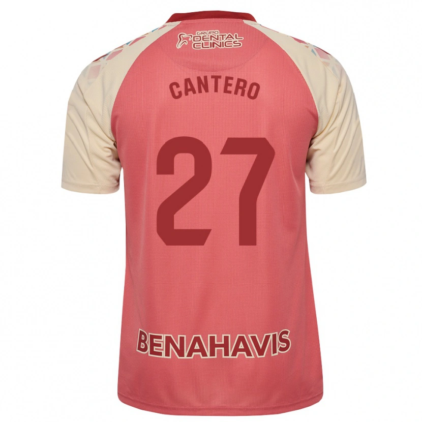 Danxen Damen Cris Cantero #27 Hellrosa Rot Blau Auswärtstrikot Trikot 2026/27 T-Shirt Österreich