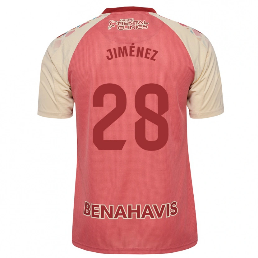 Danxen Damen Alberto Jiménez #28 Hellrosa Rot Blau Auswärtstrikot Trikot 2026/27 T-Shirt Österreich