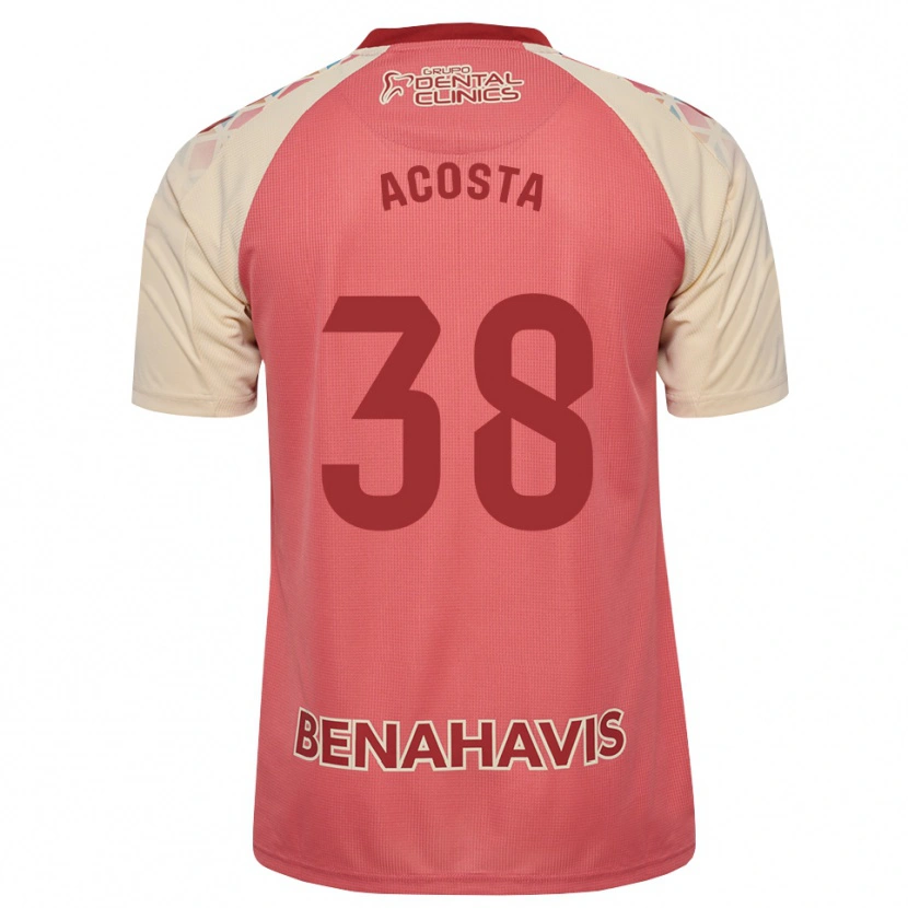 Danxen Damen Judith Acosta #38 Hellrosa Rot Blau Auswärtstrikot Trikot 2026/27 T-Shirt Österreich
