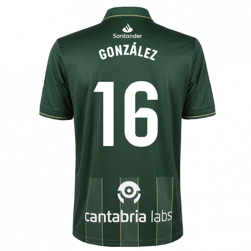Danxen Damen Facundo González #16 Dunkelgrauweiß Auswärtstrikot Trikot 2026/27 T-Shirt Österreich