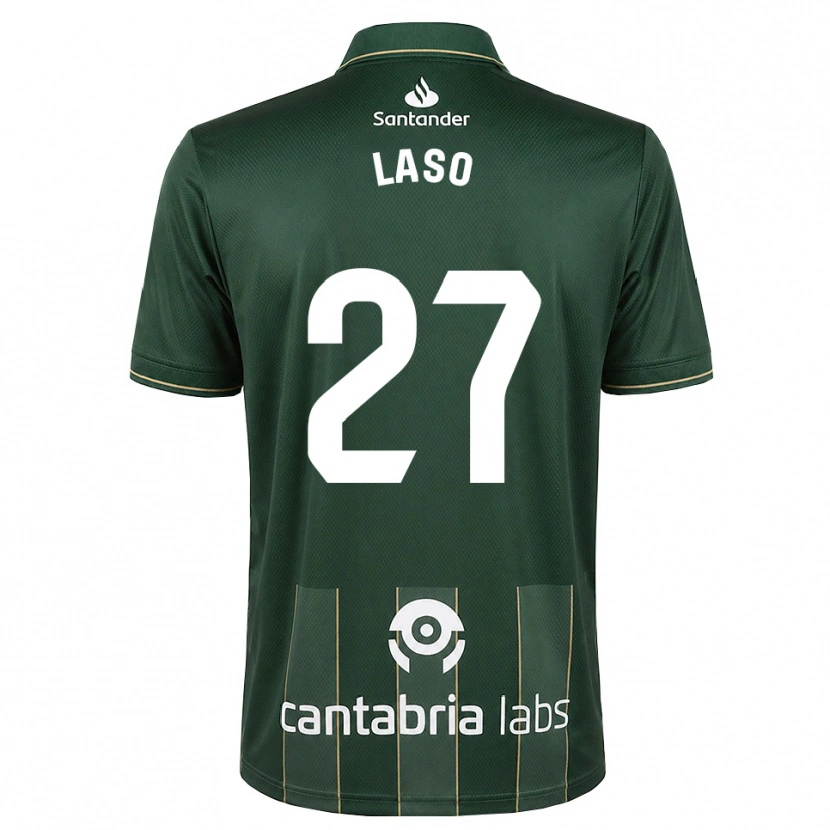 Danxen Damen Alejandro Laso #27 Dunkelgrauweiß Auswärtstrikot Trikot 2026/27 T-Shirt Österreich