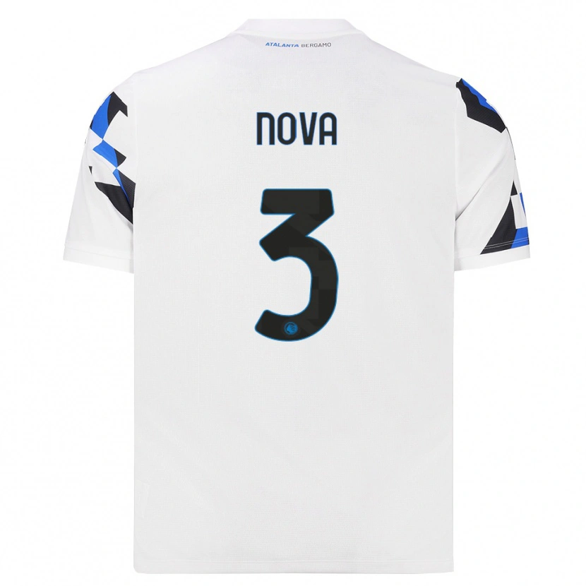 Danxen Damen Riccardo Nova #3 Weiß Rot Blau Auswärtstrikot Trikot 2026/27 T-Shirt Österreich