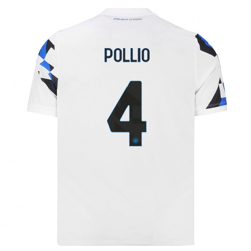 Danxen Damen Daniele Pollio #4 Weiß Rot Blau Auswärtstrikot Trikot 2026/27 T-Shirt Österreich