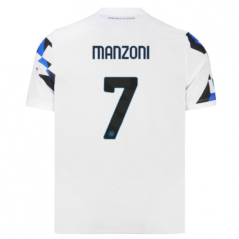 Danxen Damen Alberto Manzoni #7 Weiß Rot Blau Auswärtstrikot Trikot 2026/27 T-Shirt Österreich